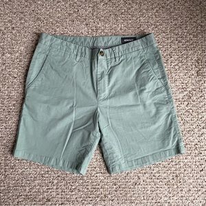 Bonobos Washed Chino Light Teal Blue Men’s Shorts Size 33